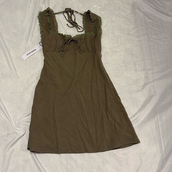 Princess Polly Dresses & Skirts - Olive green dress from Princess Polly